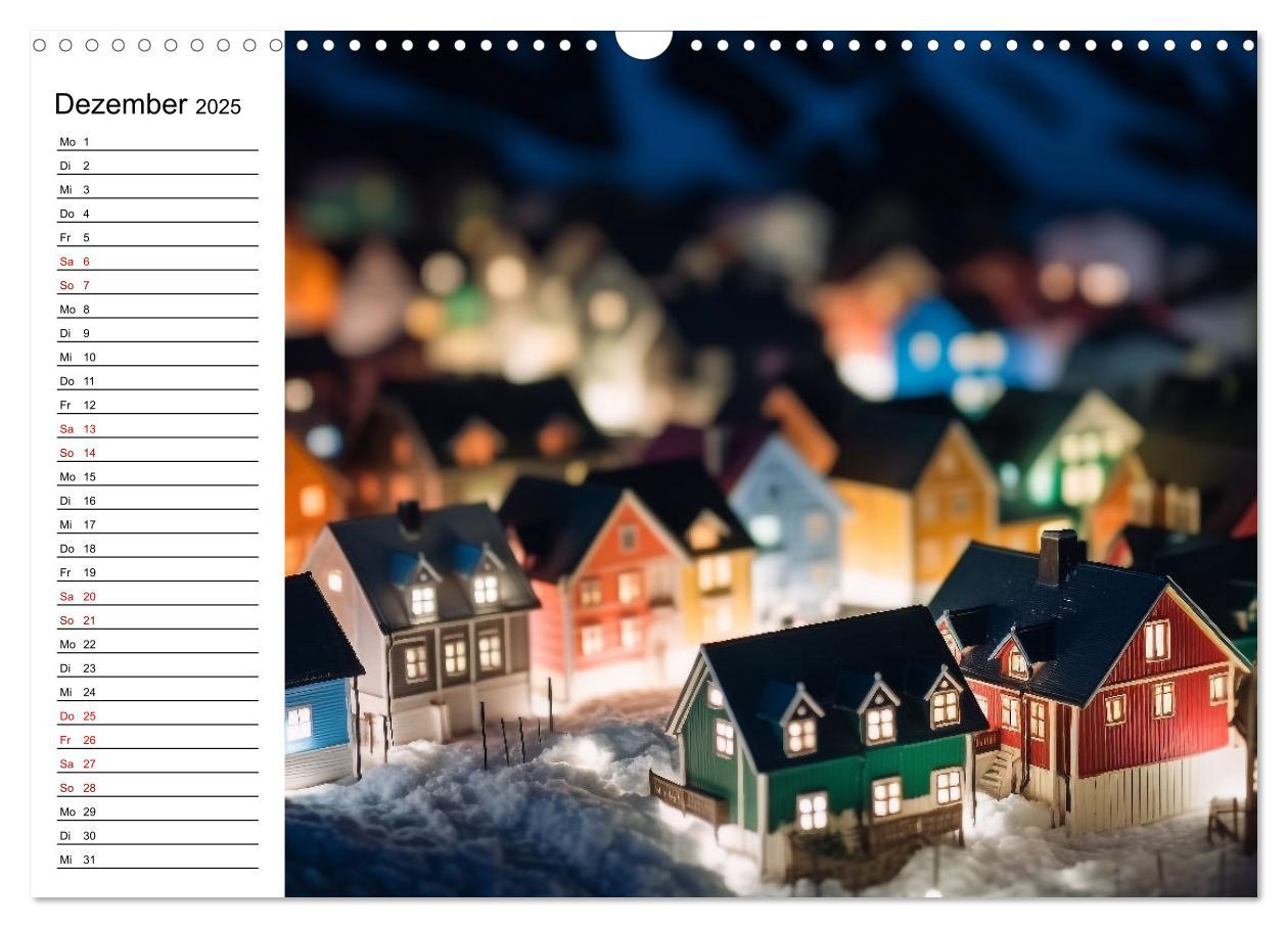 Bild: 9783383904134 | Miniatur Weltreise (Wandkalender 2025 DIN A3 quer), CALVENDO...