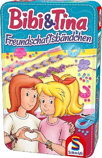 Cover: 4001504514044 | Bibi & Tina, Freundschaftsbändchen | Stück | In Metalldose | Deutsch
