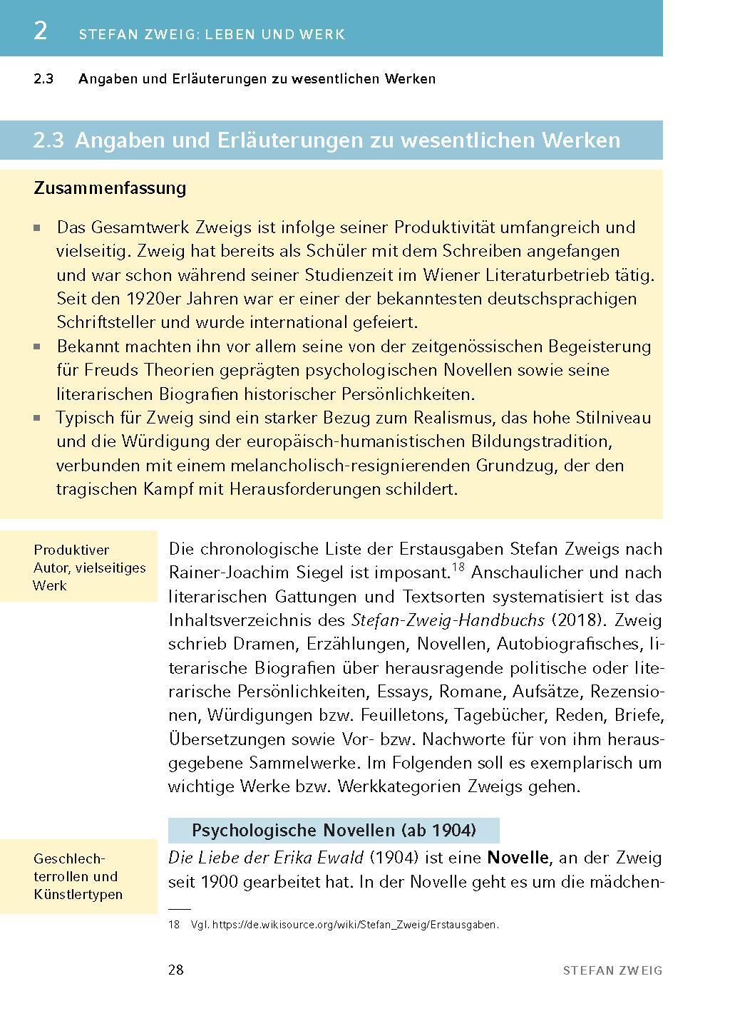 Bild: 9783804420977 | Schachnovelle - Textanalyse und Interpretation | Stefan Zweig | Buch