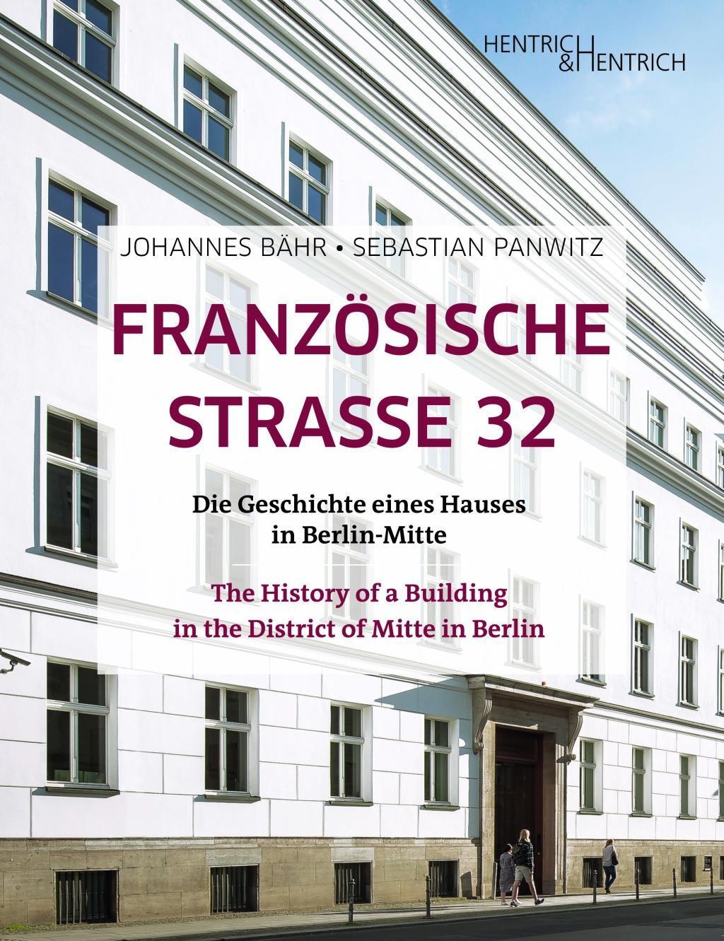 Cover: 9783955653026 | Französische Strasse 32 | Johannes/Panwitz, Sebastian Bähr | Buch