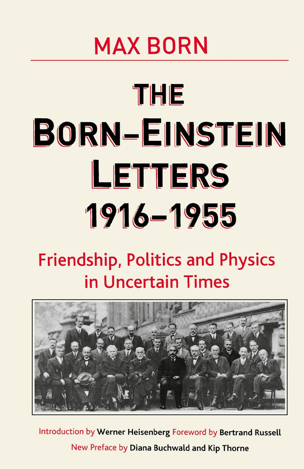 Cover: 9781403944962 | Born-Einstein Letters, 1916-1955 | M. Born (u. a.) | Buch | XXXVIII