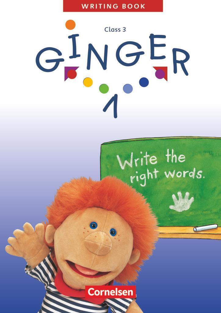 Cover: 9783464345948 | Ginger 1. My First Writing Book. Schreibheft. Alle Ausgaben | Kraaz