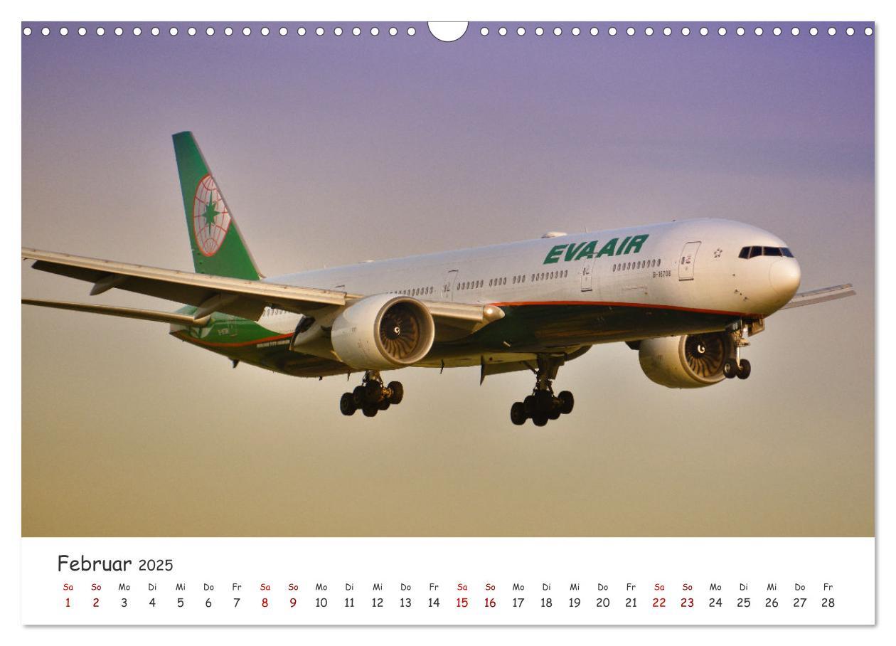 Bild: 9783457220696 | Flugzeuge auf Europas Flughäfen (Wandkalender 2025 DIN A3 quer),...