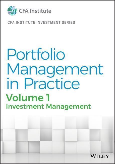 Cover: 9781119743699 | Portfolio Management in Practice, Volume 1 | Investment Management