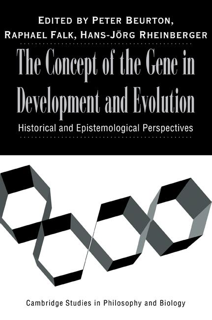 Cover: 9780521060240 | The Concept of the Gene in Development and Evolution | Beurton (u. a.)