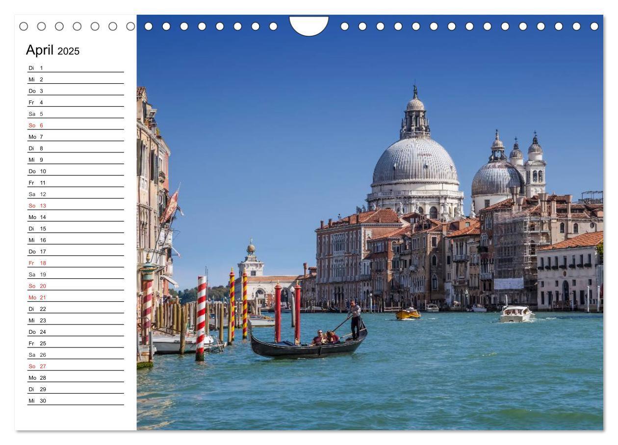 Bild: 9783435509195 | VENEDIG Eine Tour auf dem Canal Grande (Wandkalender 2025 DIN A4...