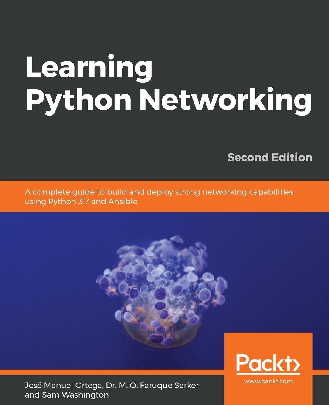Cover: 9781789958096 | Learning Python Networking - Second Edition | José Manuel Ortega