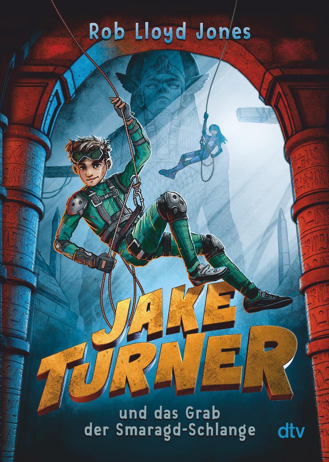 Cover: 9783423718752 | Jake Turner und das Grab der Smaragdschlange | Rob Lloyd Jones | Buch