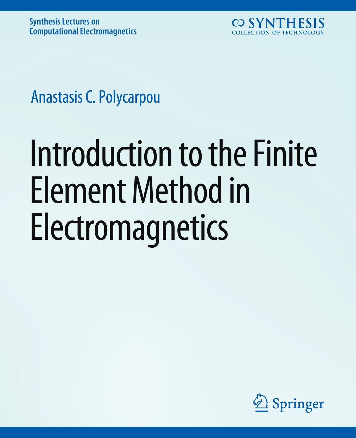 Cover: 9783031005619 | Introduction to the Finite Element Method in Electromagnetics | Buch