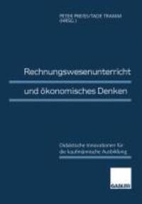Cover: 9783409134668 | Rechnungswesenunterricht und ökonomisches Denken | Tade Tramm (u. a.)