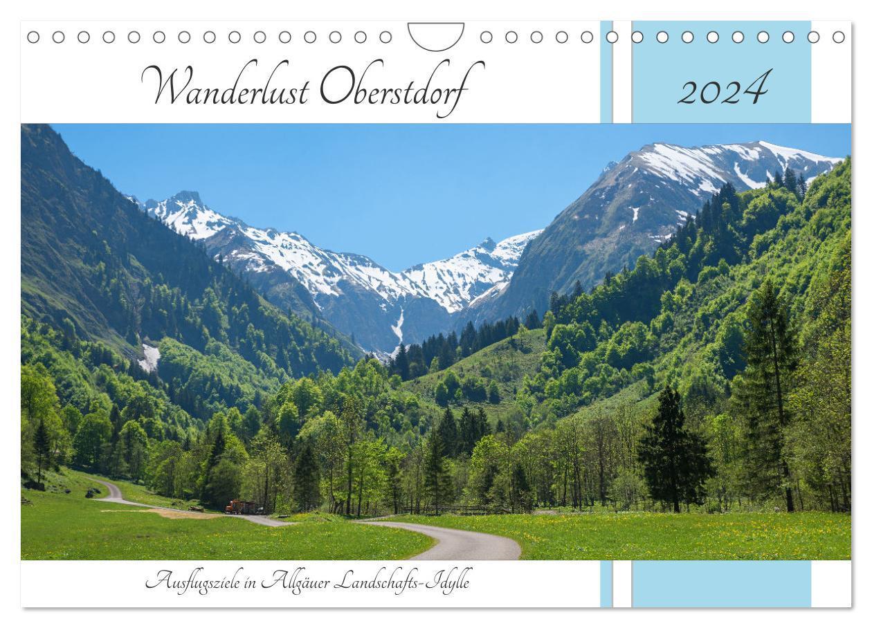 Cover: 9783383155574 | Wanderlust Oberstdorf 2024 (Wandkalender 2024 DIN A4 quer),...