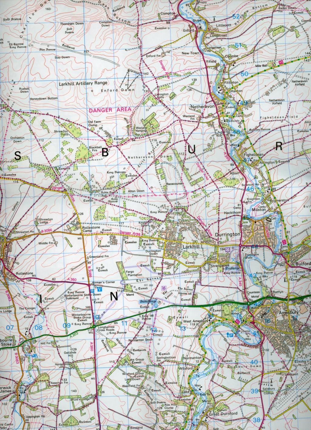 Bild: 9780319262825 | Salisbury &amp; the Plain, Amesbury | Ordnance Survey | (Land-)Karte