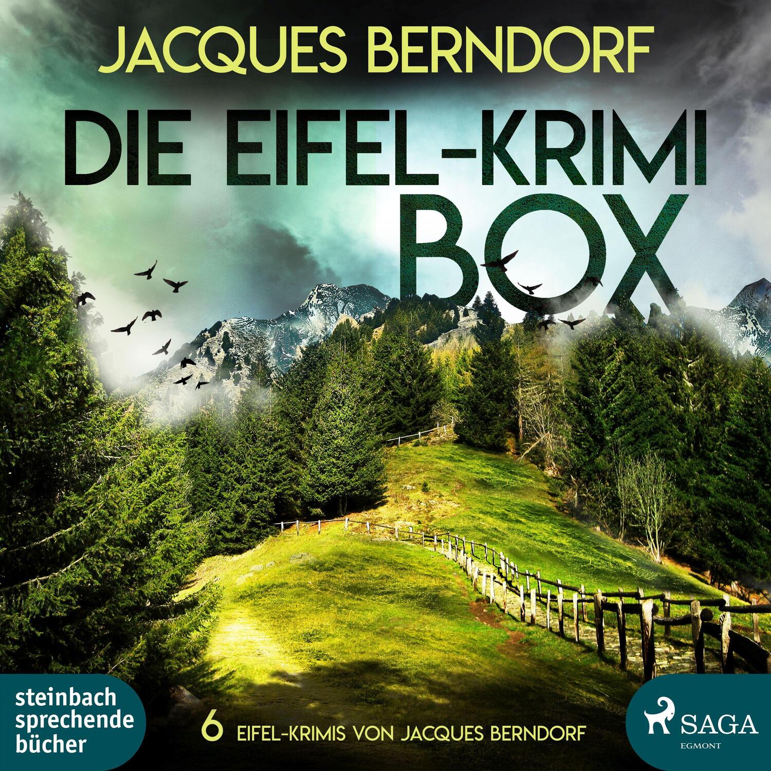 Cover: 9783836807753 | Die Eifel-Krimi-Box / 6 MP3-CDs | Jacques Berndorf | MP3 | 6 | Deutsch