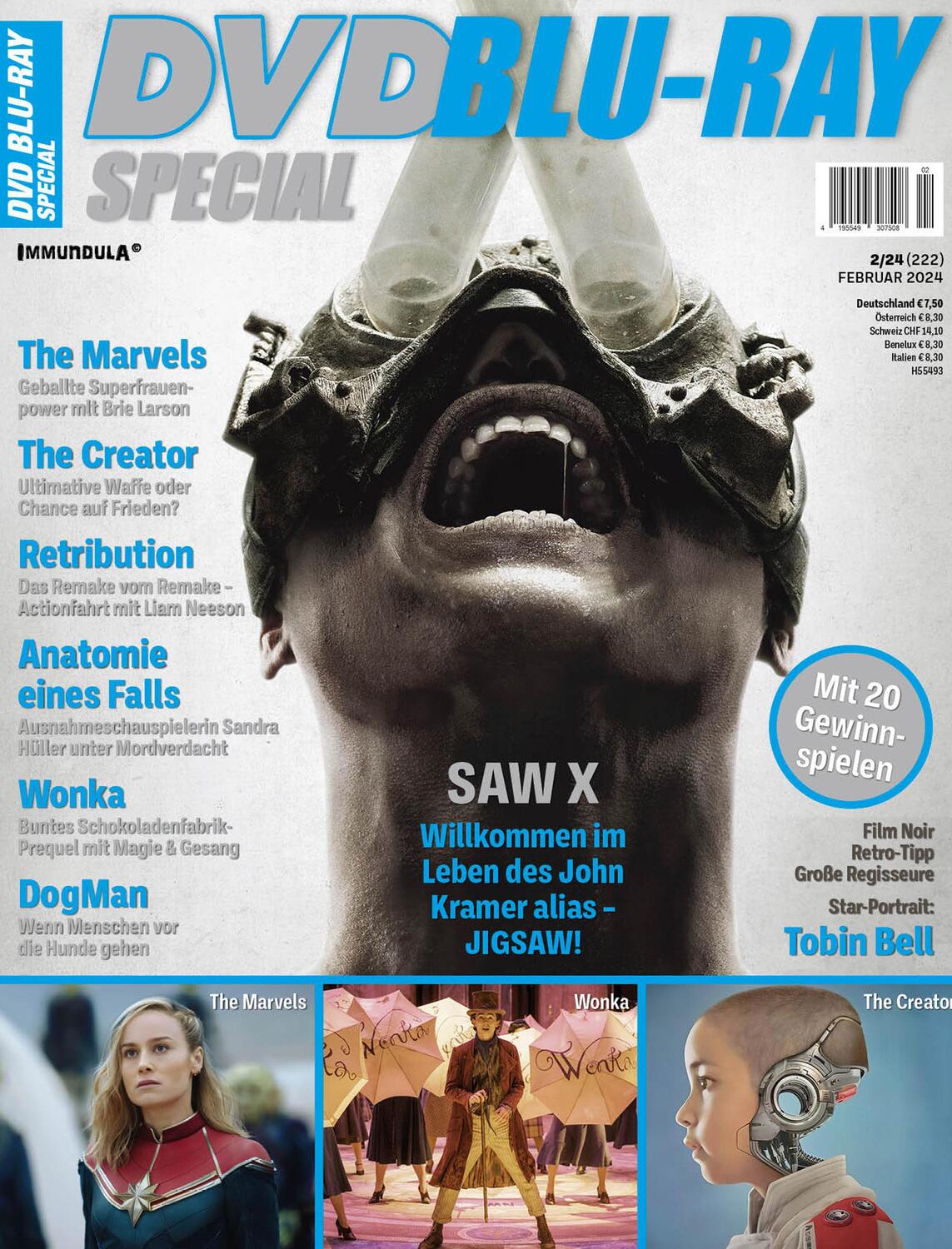 Cover: 9783959365055 | DVD BLU-RAY SPECIAL. Ausgabe Februar 2024 (#222) | Sülter (u. a.)