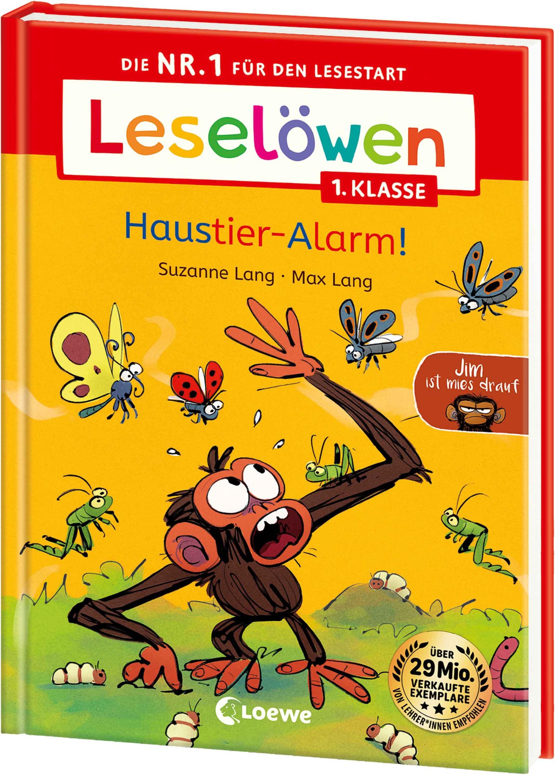 Cover: 9783743219267 | Leselöwen 1. Klasse - Jim ist mies drauf - Haustier-Alarm! | Lang