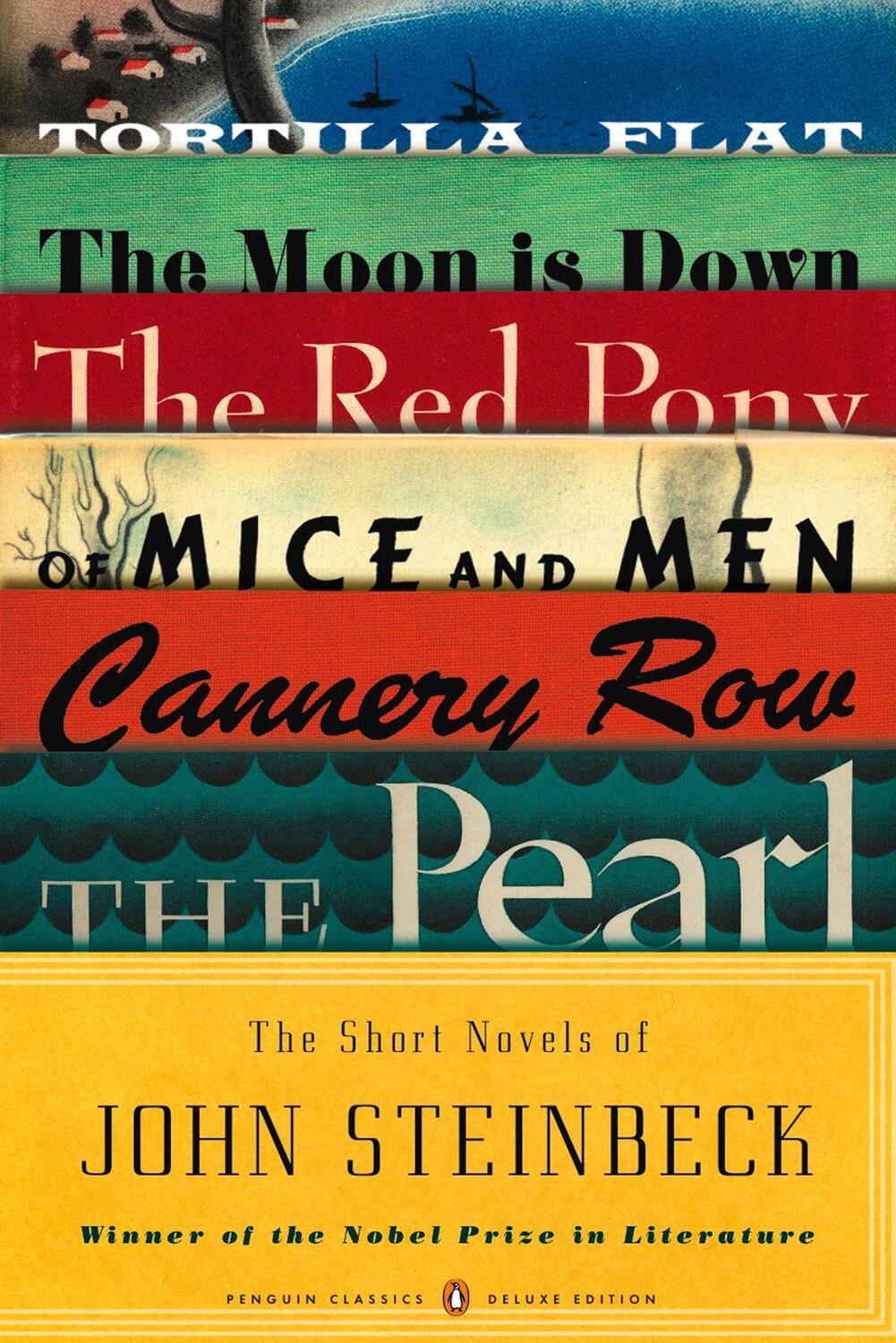 Cover: 9780143105770 | The Short Novels of John Steinbeck | (Penguin Classics Deluxe Edition)