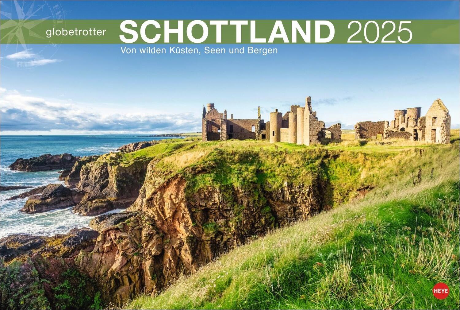 Cover: 9783756404902 | Schottland Globetrotter Kalender 2025 - Von wilden Küsten, Seen und...