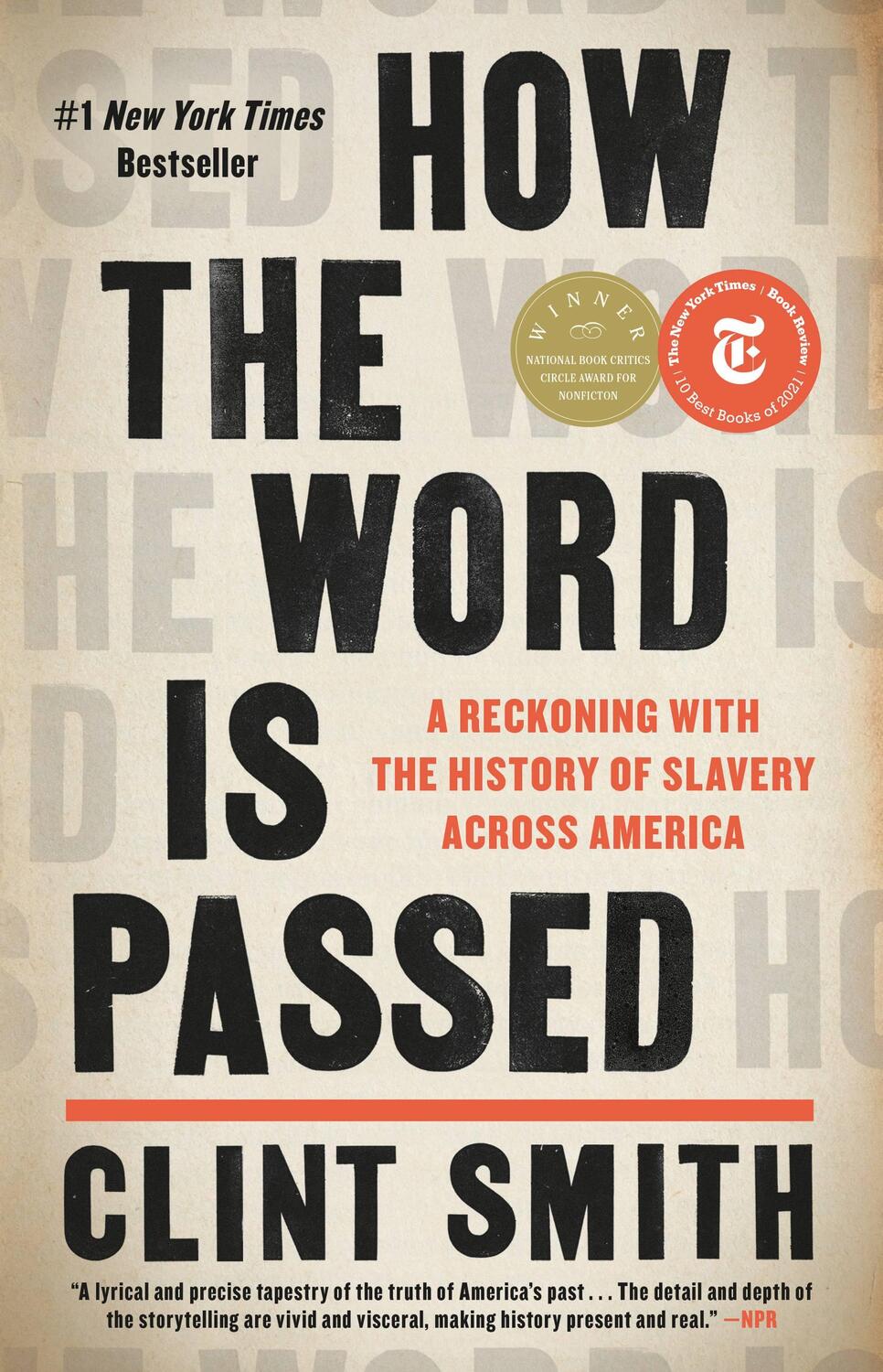 Cover: 9780316492935 | How the Word Is Passed: A Reckoning with the History of Slavery...