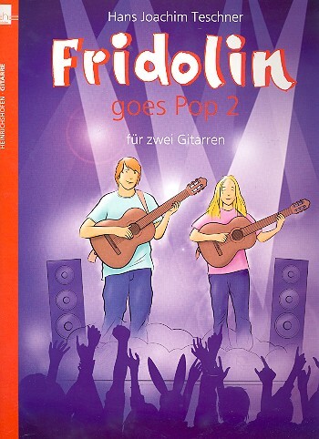Cover: 9790204427536 | Fridolin goes Pop 2 / Ausgabe ohne CD | Ausgabe für 2 Gitarren | Buch