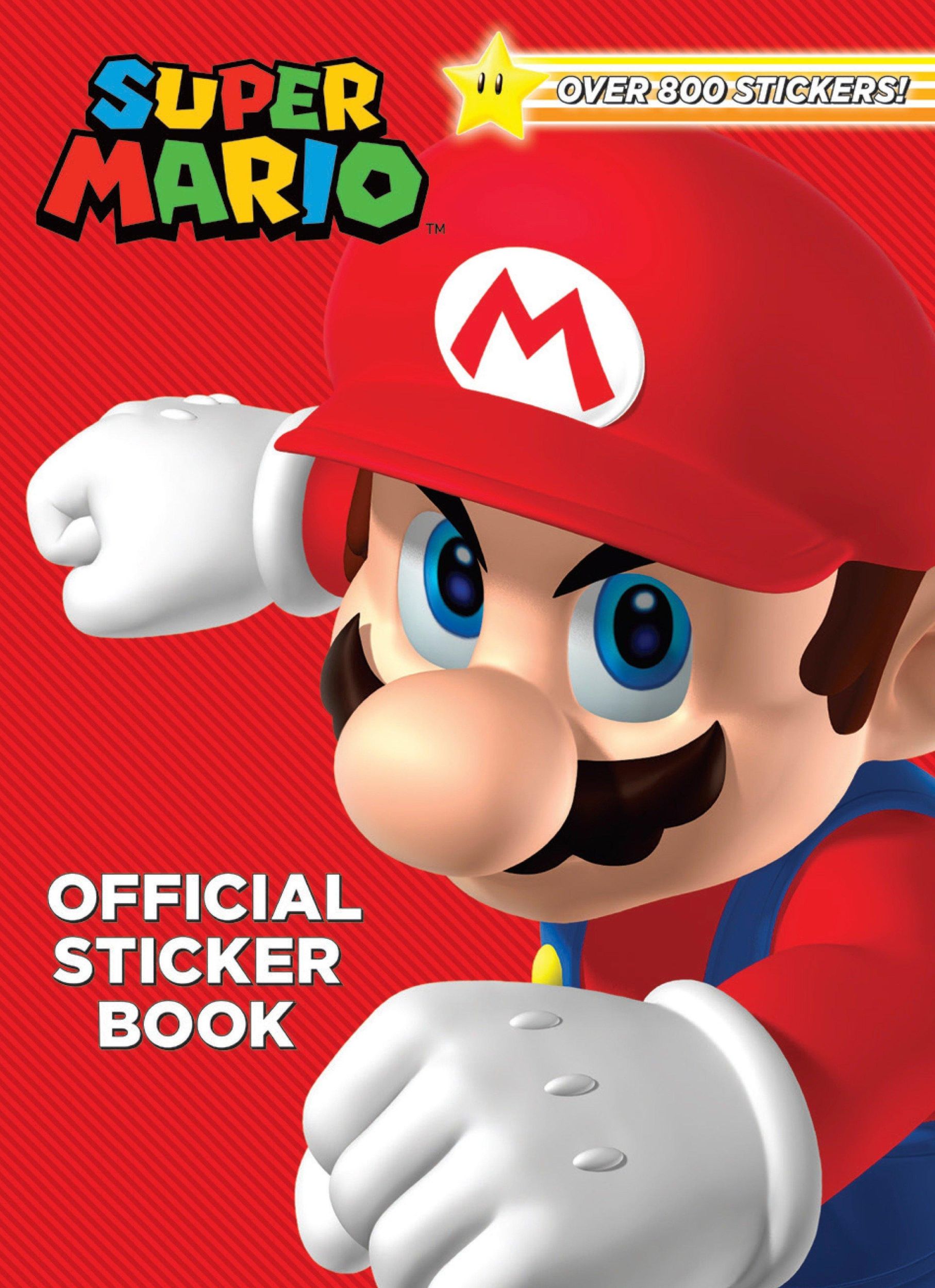 Cover: 9781524770068 | Super Mario Official Sticker Book (Nintendo(r)) | Over 800 Stickers!