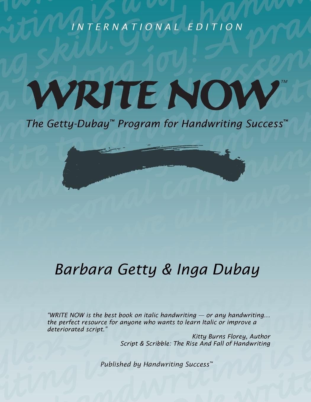Cover: 9780964921511 | WRITE NOW | The Getty-Dubay Program for Handwriting Success | Buch