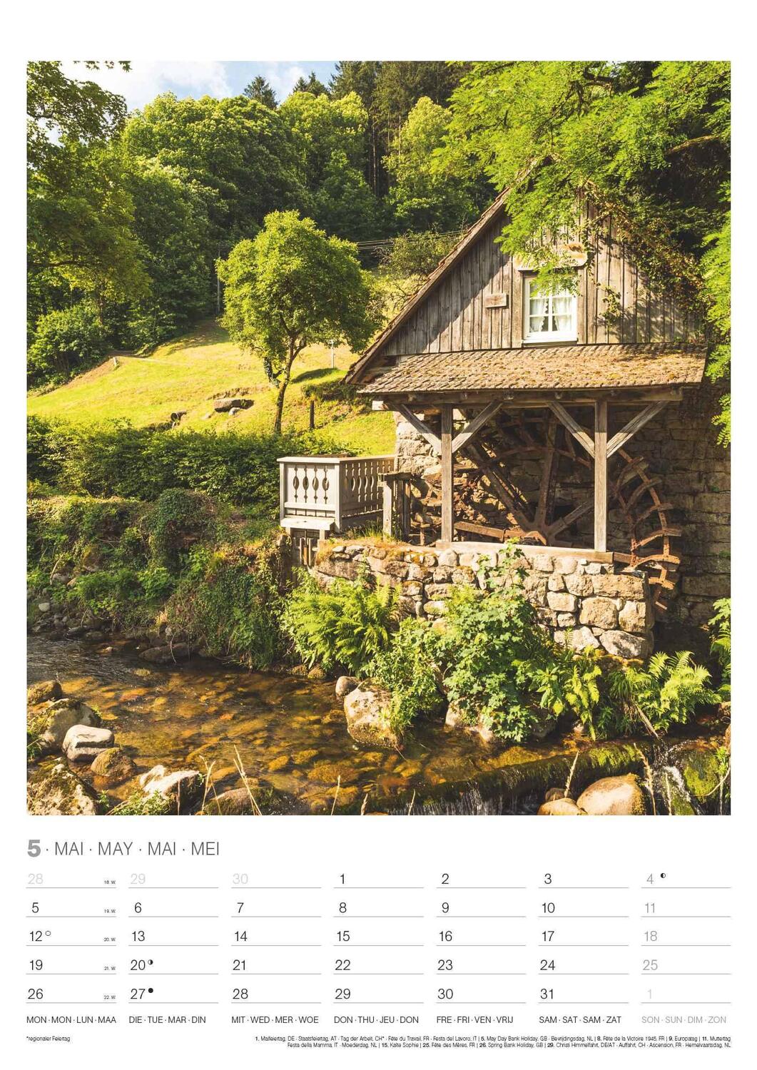 Bild: 4002725994295 | Malerisches Deutschland 2025 - Foto-Kalender - Wand-Kalender - 29,7x42