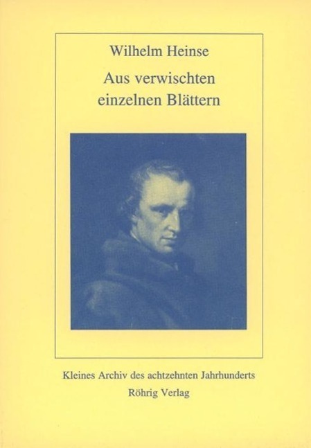 Cover: 9783861101406 | Aus verwischten einzelnen Blättern | Wilhelm Heinse | Taschenbuch