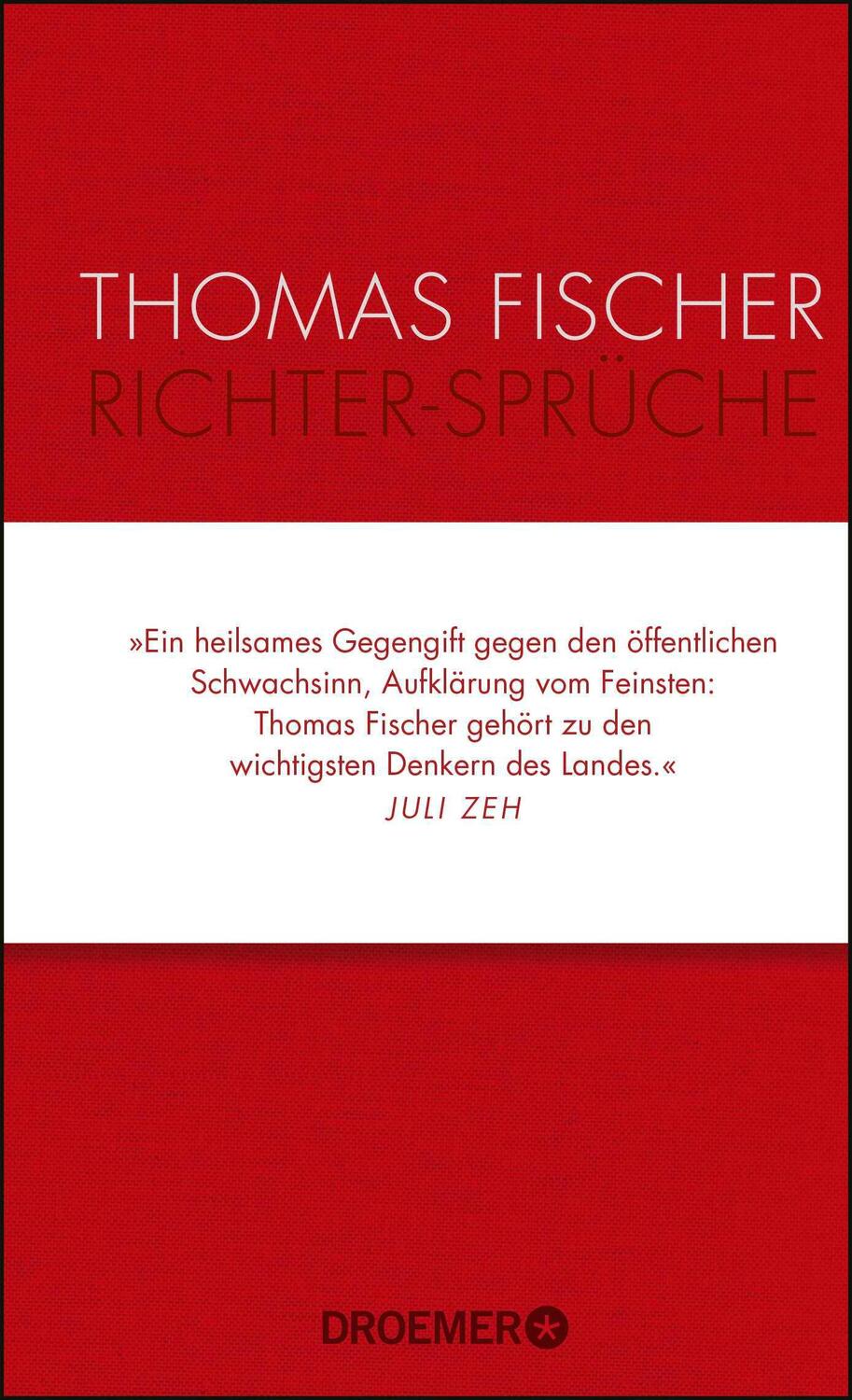 Cover: 9783426277478 | Richter-Sprüche | Thomas Fischer | Buch | 206 S. | Deutsch | 2017