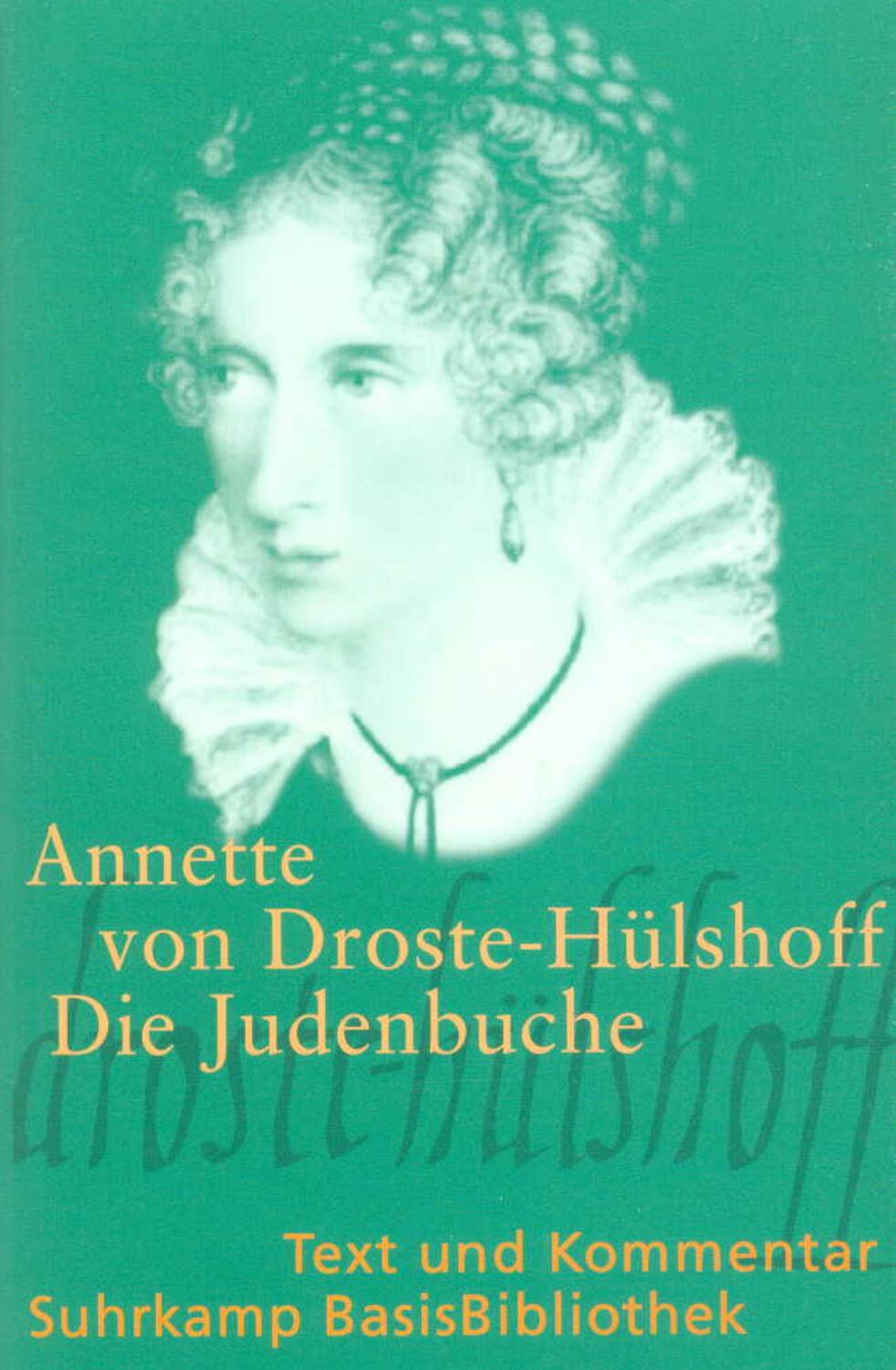Cover: 9783518188149 | Die Judenbuche. Text und Kommentar | Annette von Droste-Hülshoff
