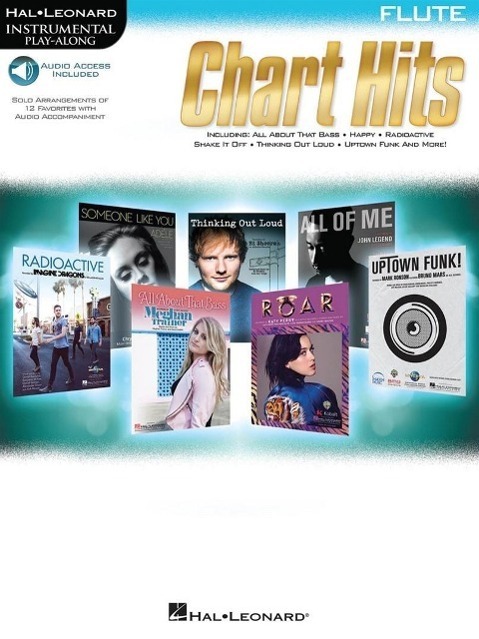 Cover: 9781495023002 | Chart Hits: Flute | Taschenbuch | Buch + Online-Audio | Englisch