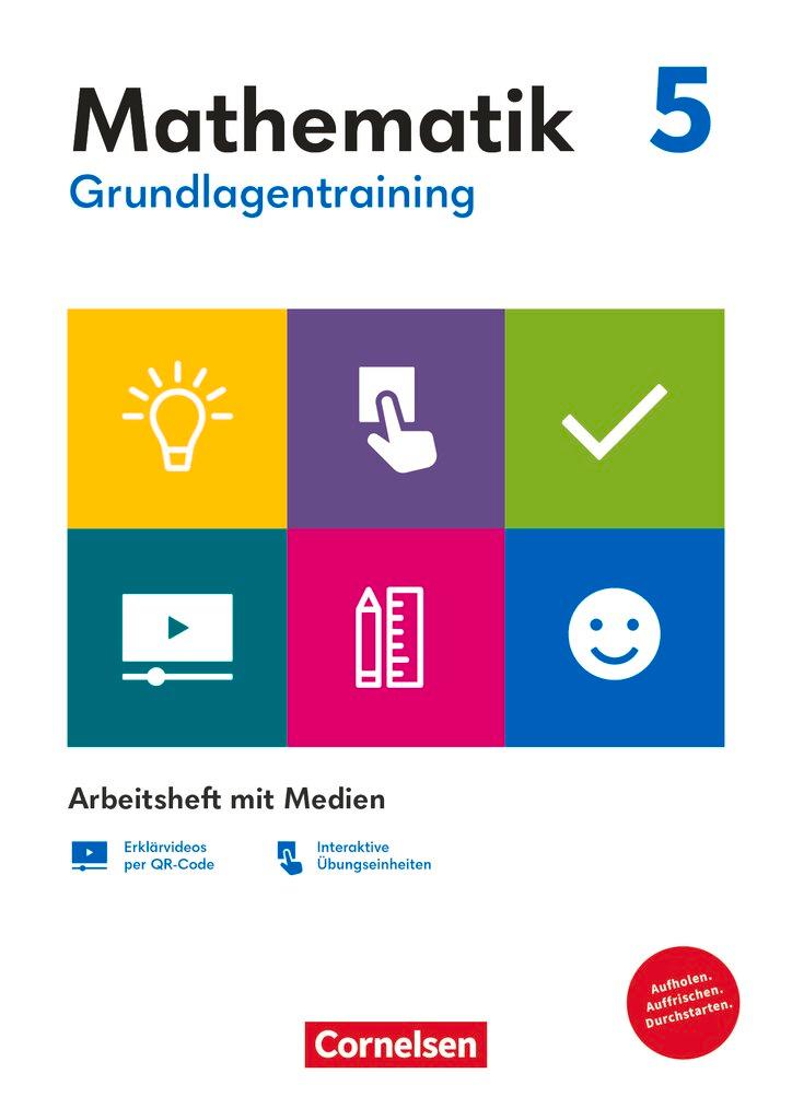 Cover: 9783060011681 | Grundlagentraining Mathematik 5. Schuljahr. Mittlere Schulform -...