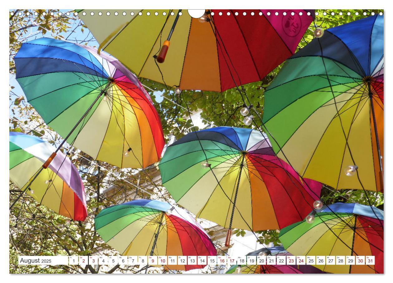 Bild: 9783457200537 | Umbrella Skies - Farbenfrohe Schirme (Wandkalender 2025 DIN A3...