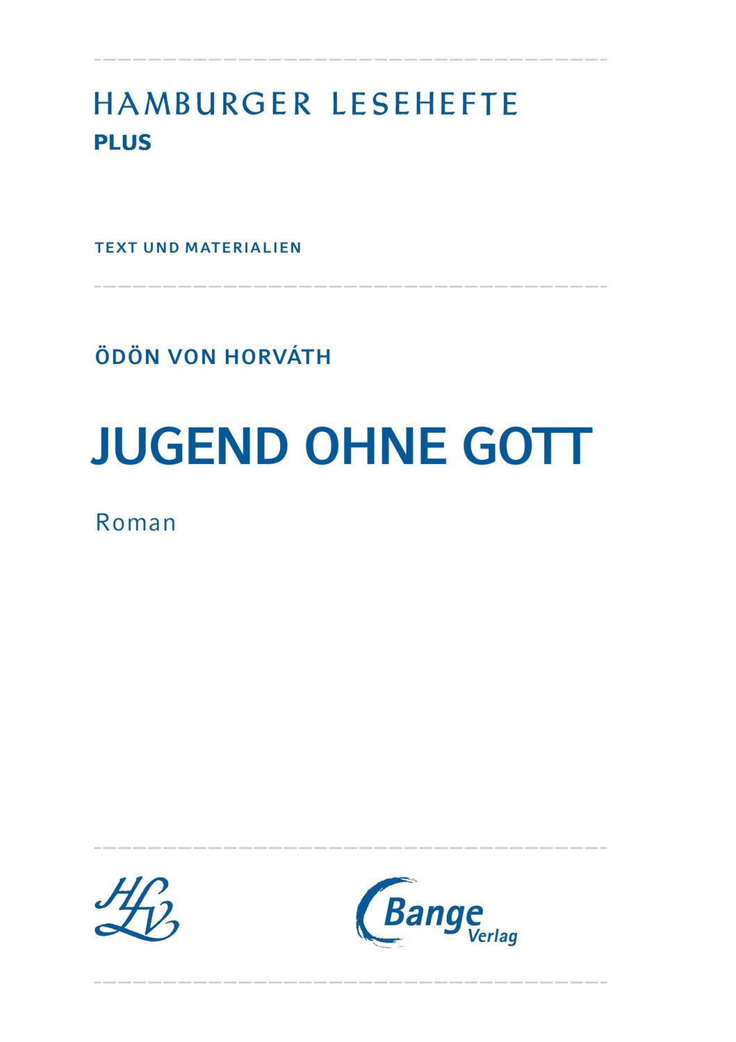 Bild: 9783804425729 | Jugend ohne Gott (Textausgabe) | Ödön von Horváth | Taschenbuch | 2023