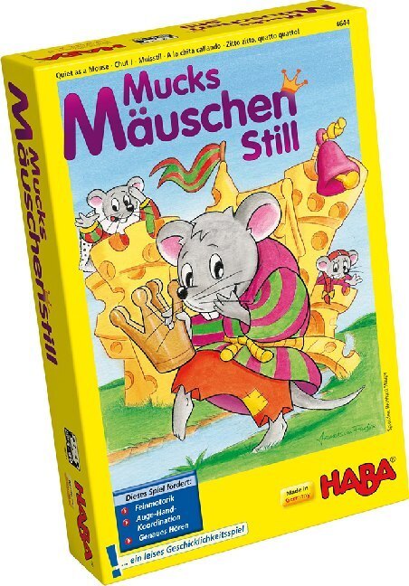 Cover: 4010168046440 | Mucksmäuschenstill (Kinderspiel) | Spiel | In Spielebox | 1004644001