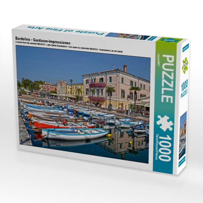 Cover: 4059478446434 | Bardolino - Gardasee-Impressionen (Puzzle) | manhART | Spiel