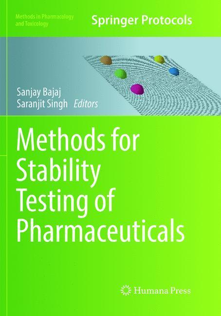 Cover: 9781493992584 | Methods for Stability Testing of Pharmaceuticals | Singh (u. a.) | xiv