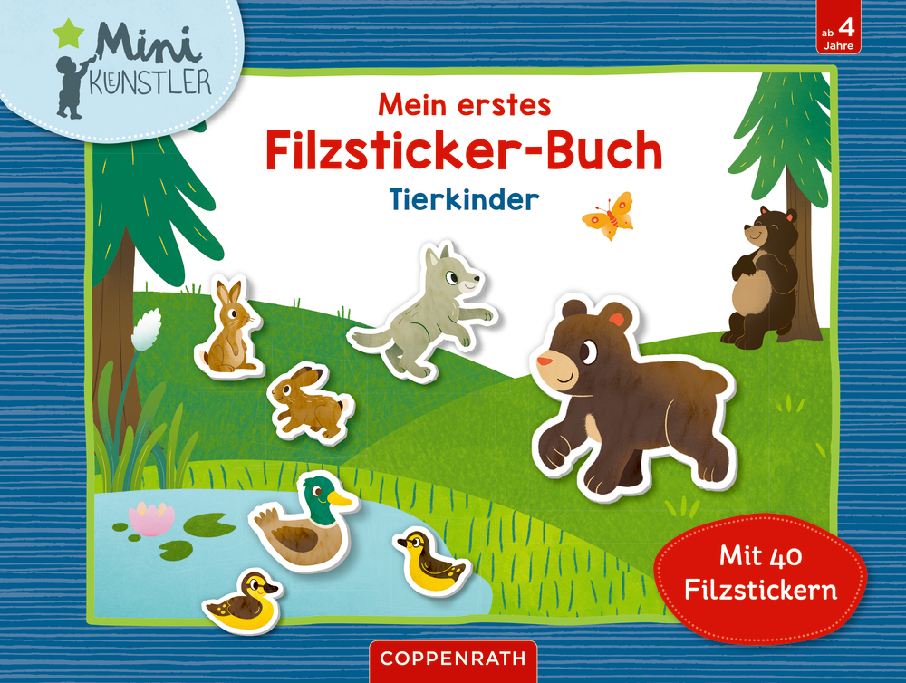 Bild: 9783649640394 | Mein erstes Filzsticker-Buch | Tierkinder | Susanna Hatkemper | Buch
