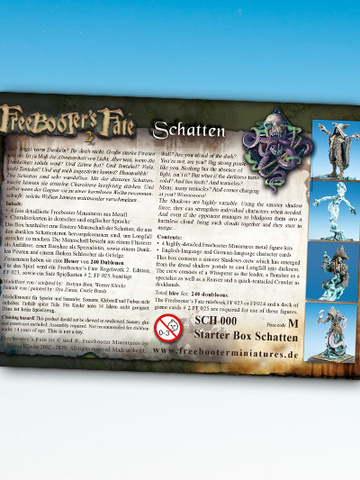 Cover: 4260606237606 | Starterbox Schatten | deutsch | Freebooter Miniaturen