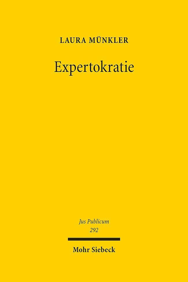 Cover: 9783161596421 | Expertokratie | Laura Münkler | Buch | Jus Publicum | Deutsch | 2020