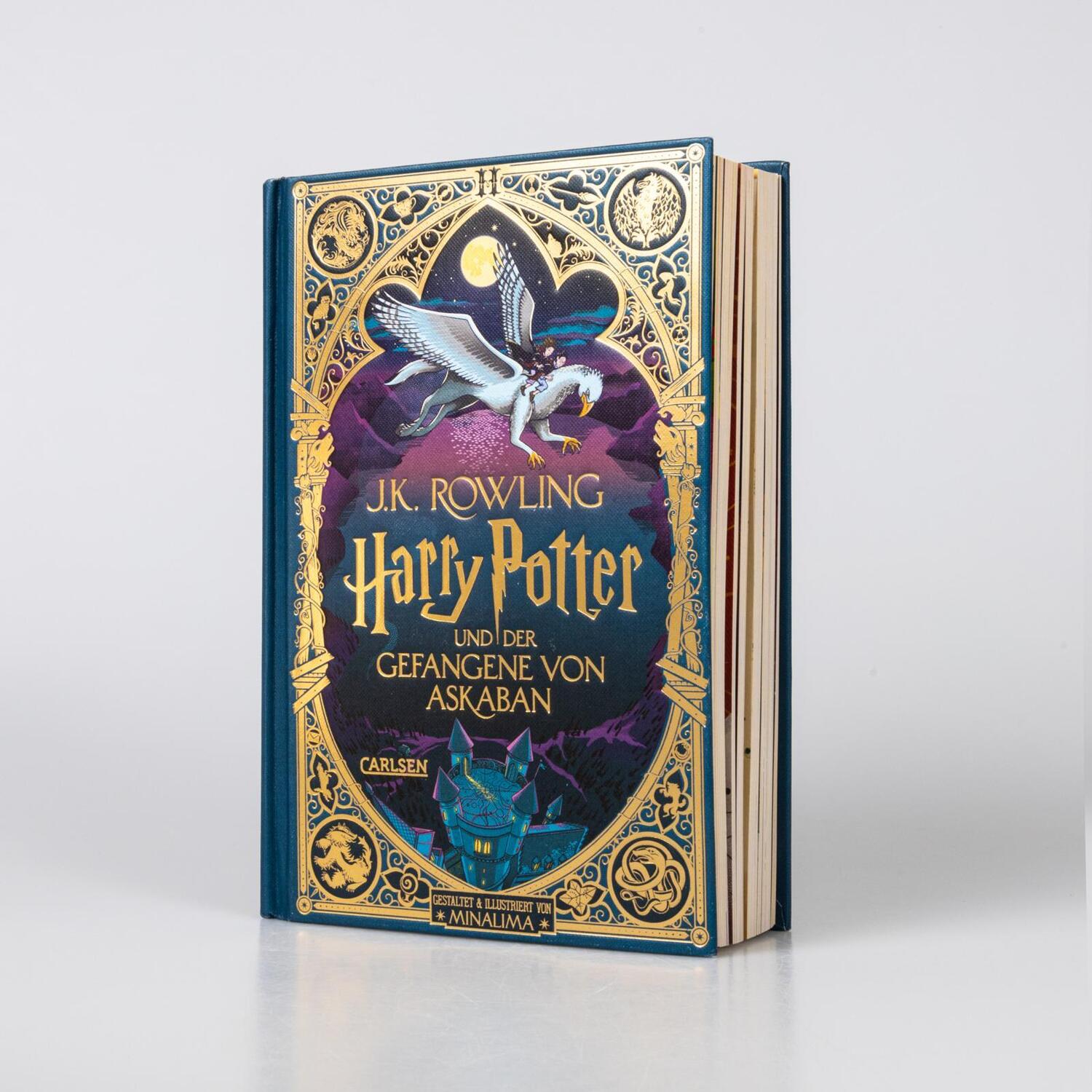 Bild: 9783551558336 | Harry Potter und der Gefangene von Askaban (MinaLima-Edition mit...