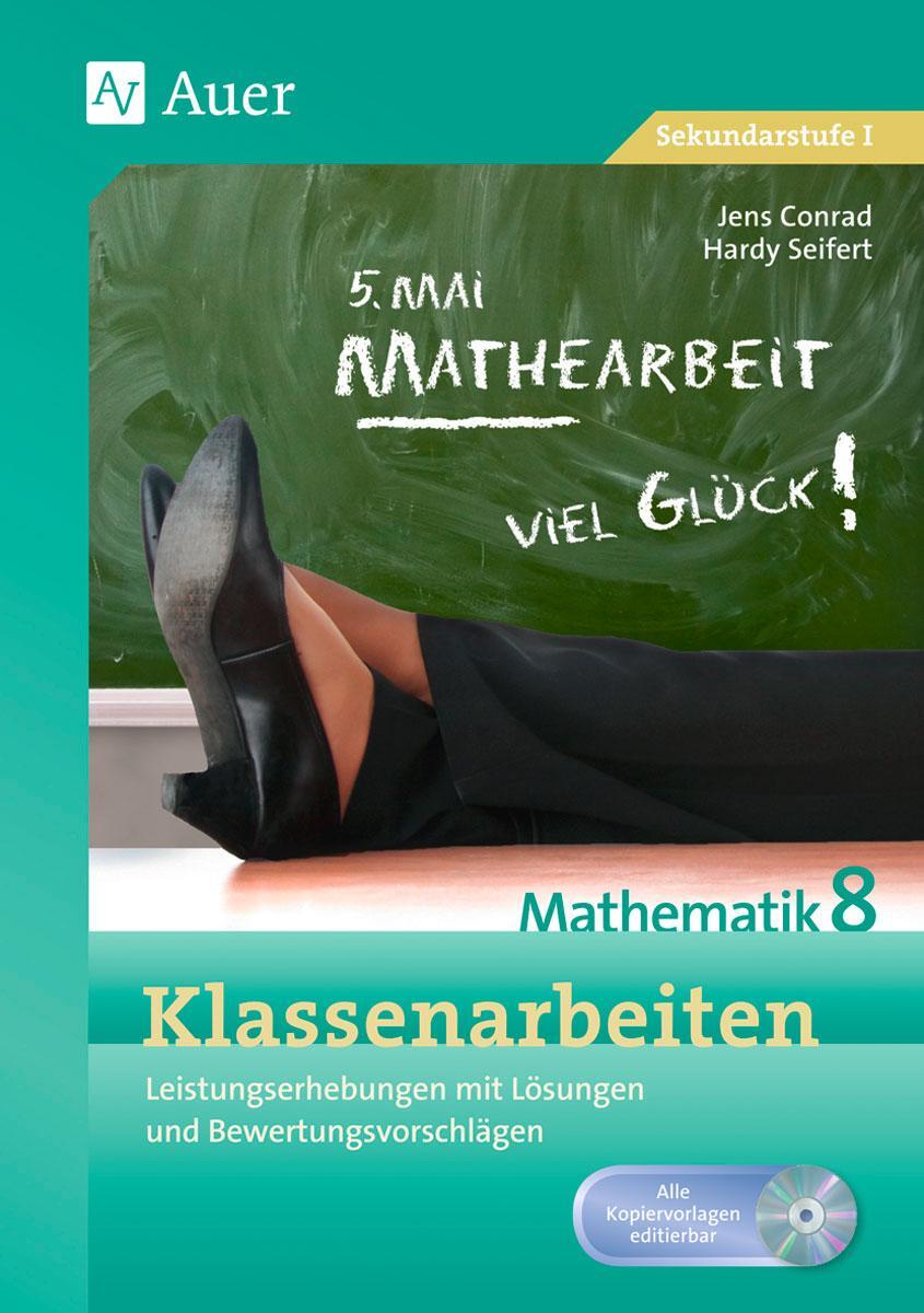 Cover: 9783403066040 | Klassenarbeiten Mathematik 8 | Jens Conrad (u. a.) | Broschüre | 53 S.