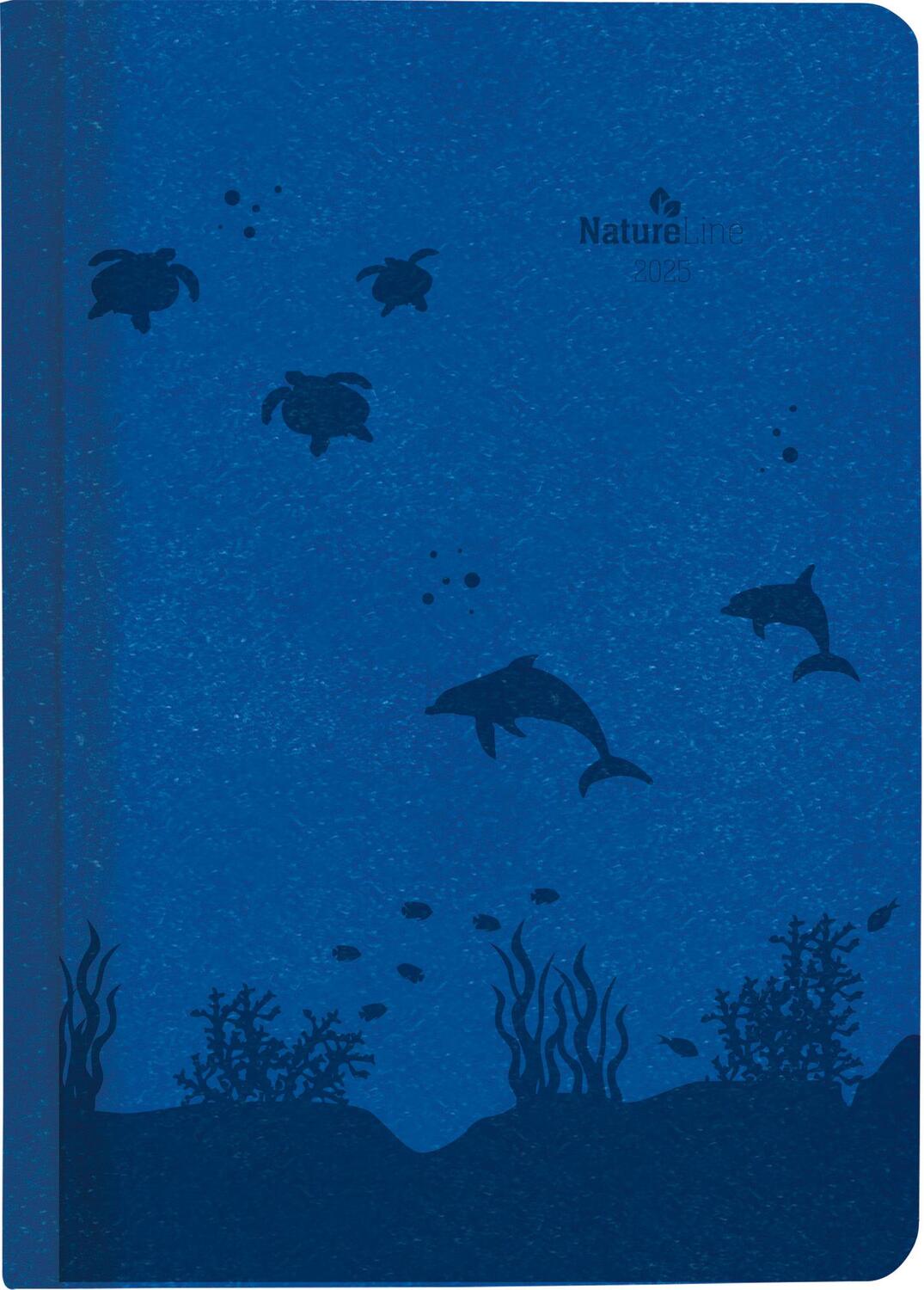 Cover: 4251732343514 | Buchkalender Nature Line Ocean 2025 - Taschen-Kalender A5 - 1 Tag 1...