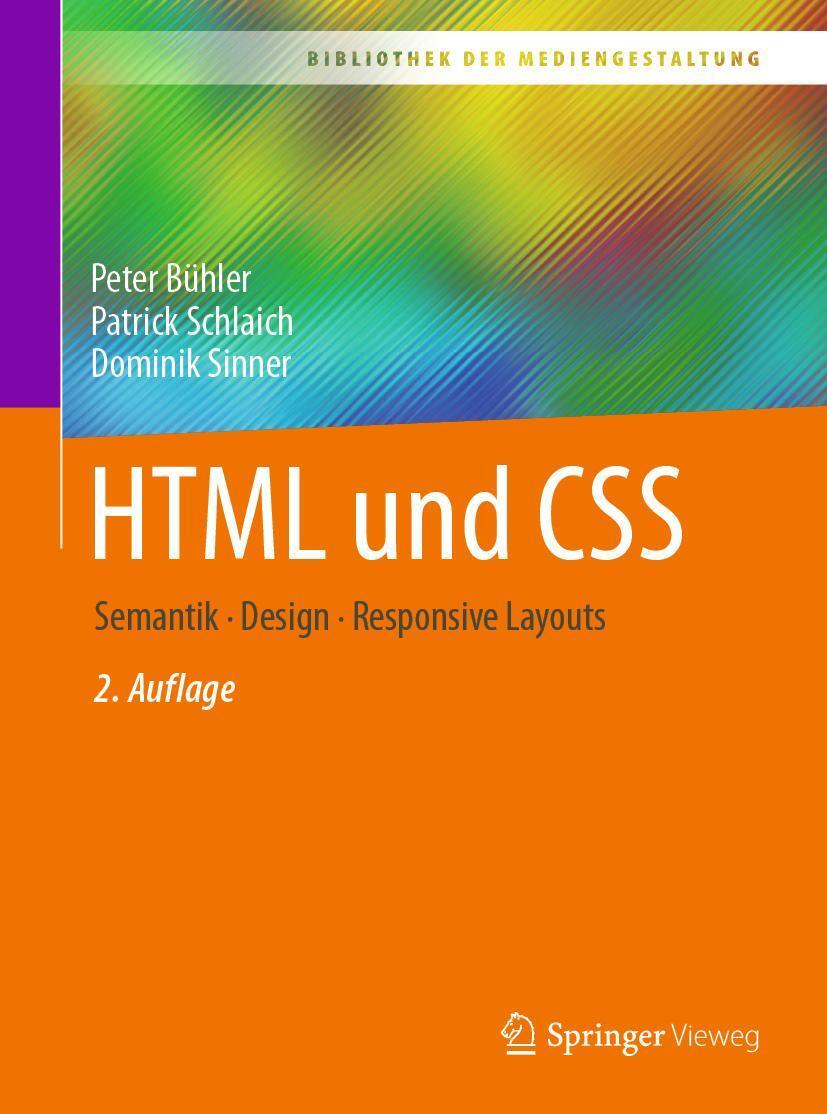 Cover: 9783662666623 | HTML5 und CSS3 | Semantik - Design - Responsive Layouts | Taschenbuch
