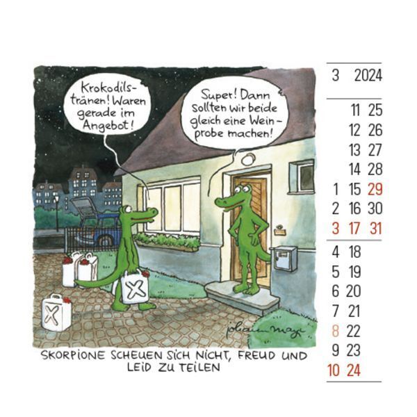 Bild: 9783731870326 | Skorpion Mini 2024 | Korsch Verlag | Kalender | 13 S. | Deutsch | 2024
