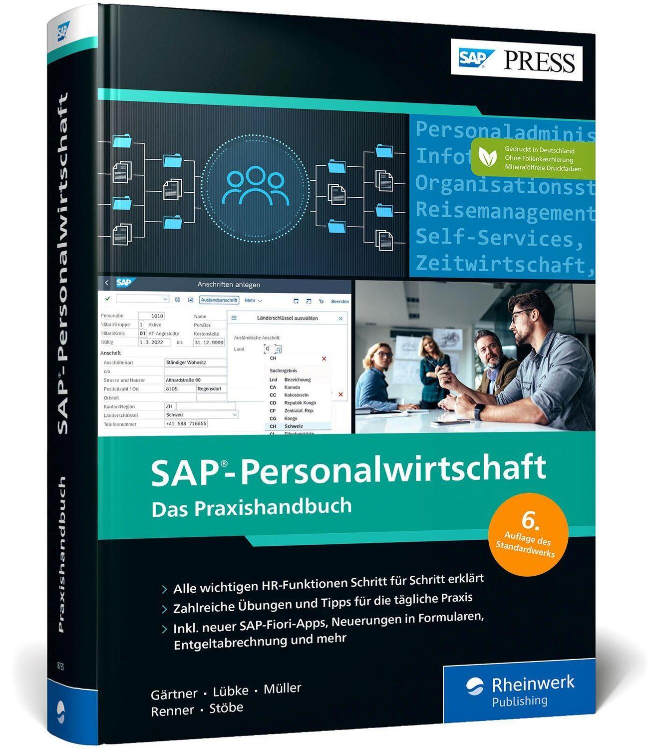 Cover: 9783836287357 | SAP-Personalwirtschaft | Christian Gärtner (u. a.) | Buch | SAP Press