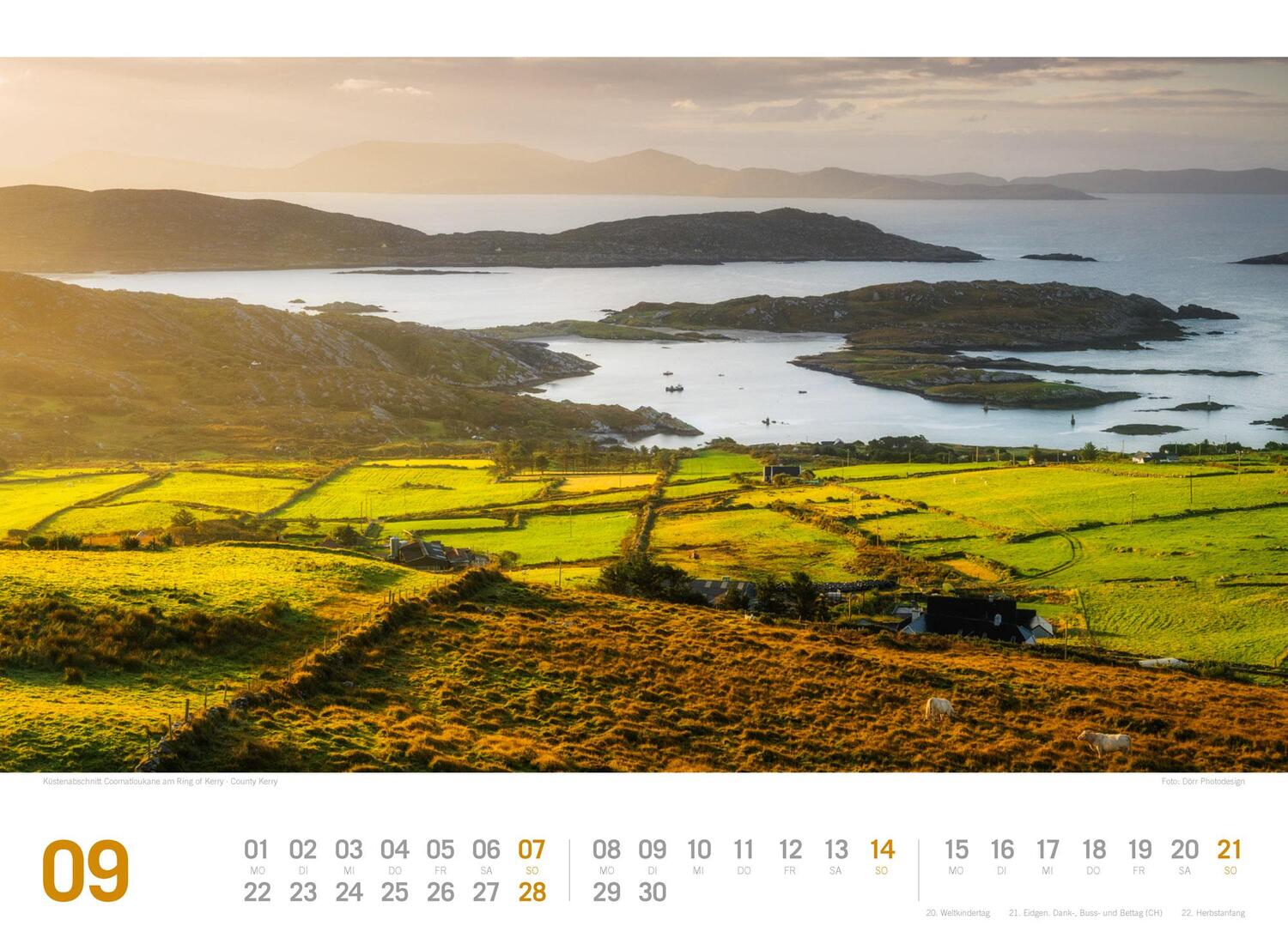 Bild: 9783838435169 | Irland - von Dublin bis nach Kerry - ReiseLust Kalender 2025 | 14 S.