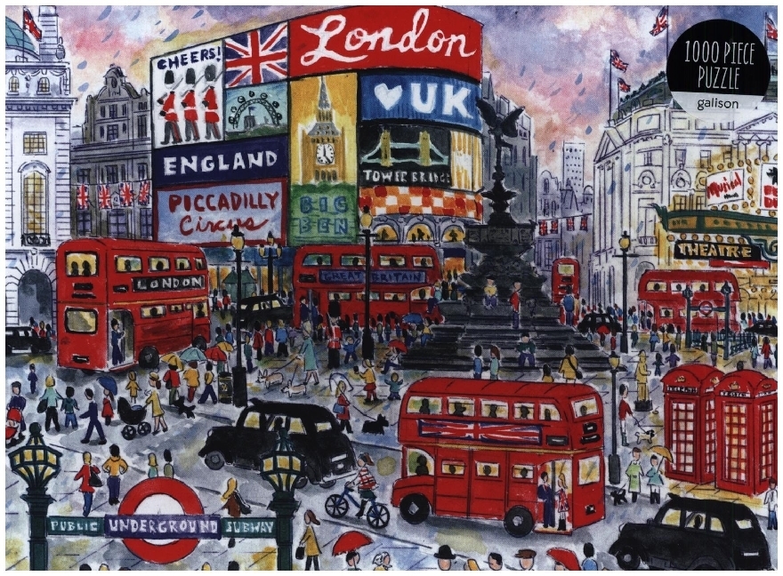 Cover: 9780735359642 | London By Michael Storrings 1000 Piece Puzzle | Galison | Spiel | 2021