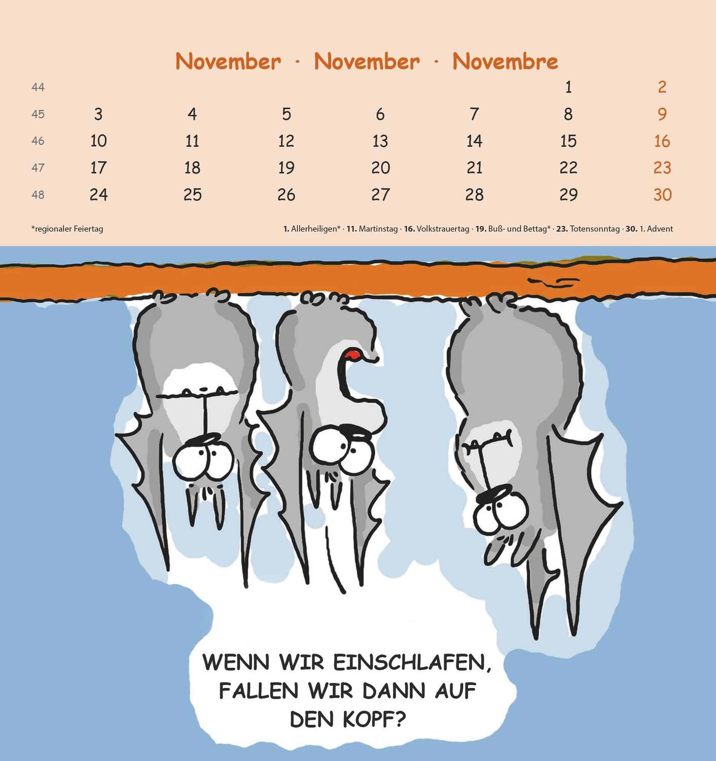 Bild: 4251732343293 | Lach mal wieder... 2025 - Postkarten-Kalender -...