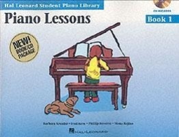 Cover: 9780634055546 | Piano Lessons Book 1 & Audio | Hal Leonard Student Piano Library