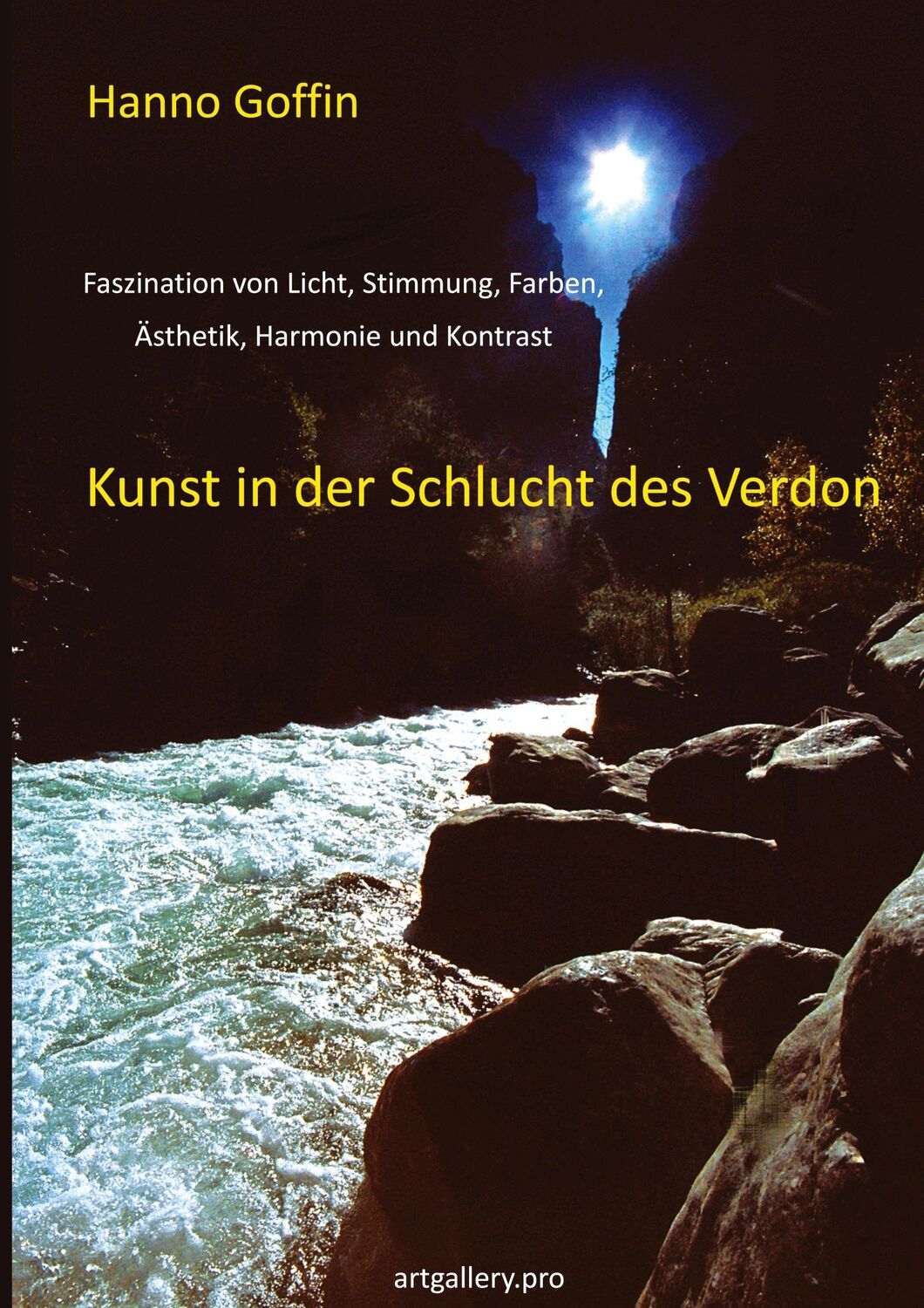 Cover: 9783753491486 | Kunst in der Schlucht der Verdon | Hanno Goffin | Taschenbuch | 76 S.